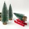 Bottle Brush Christmas Trees Mini for Tabletop (Dark Green) 10"D x 4.7"W x 3.5"H